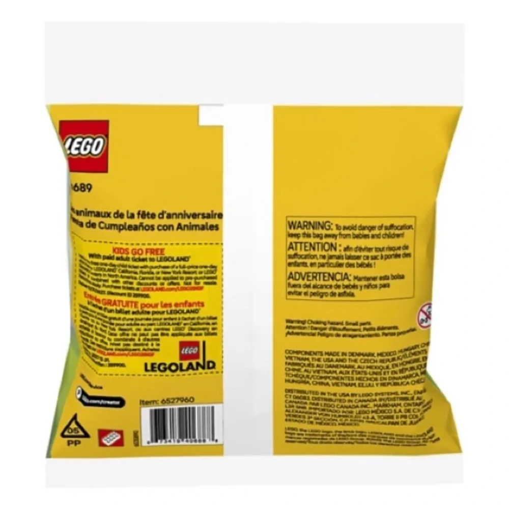 🆕 LEGO Creator Birthday Party Animals 30689